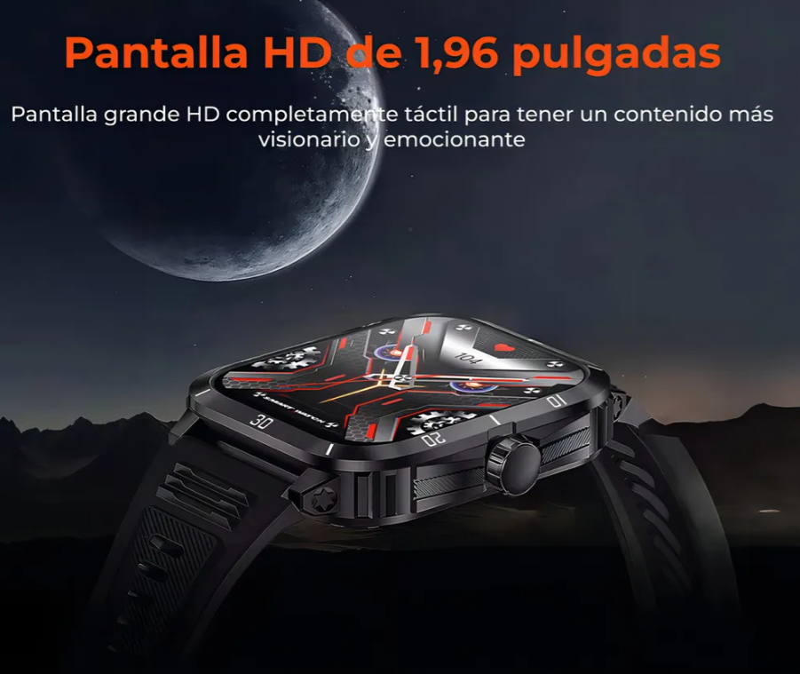 Reloj Inteligente Smart Watch Carrello Kt71 Deportivo Outdoor